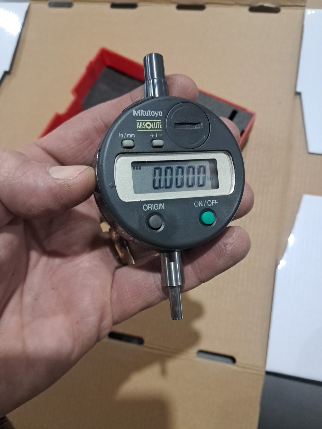 Mitutoyo 543-693B Absolute Digital Indicator .5"/ 12.7MM Electronic .5-.0001"