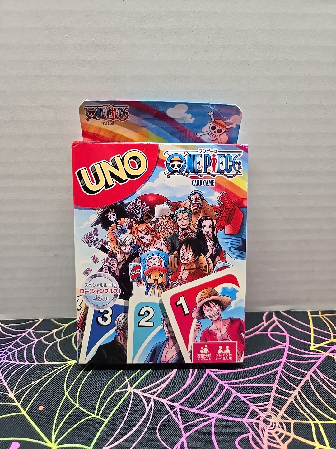 UNO Card Game One Piece 2016 Mattel Japanese CARDS ARE SEALED