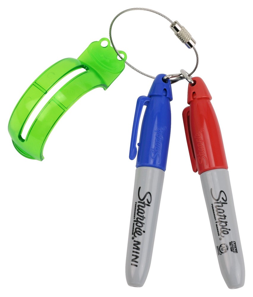 LITE Sharpie Mini 2P & Liner Blue x Red X-1310