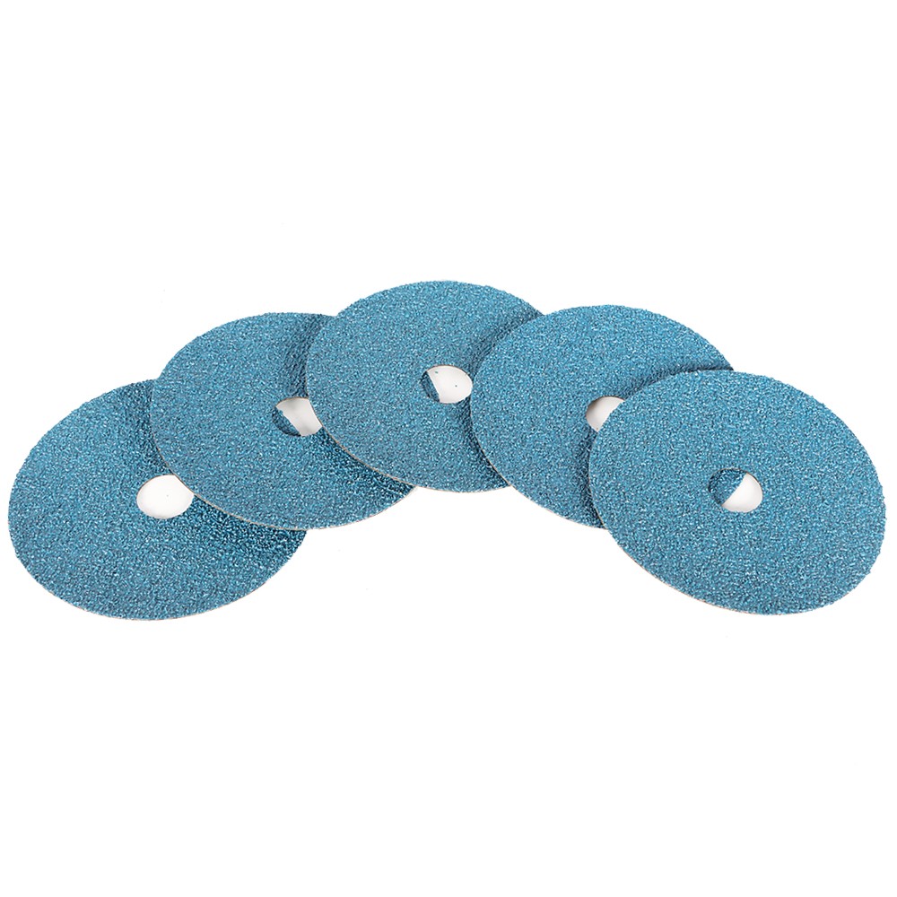 36 Grit 25Pack 5" x 7/8" Zirconia Resin Fiber Grinding And Sanding Discs