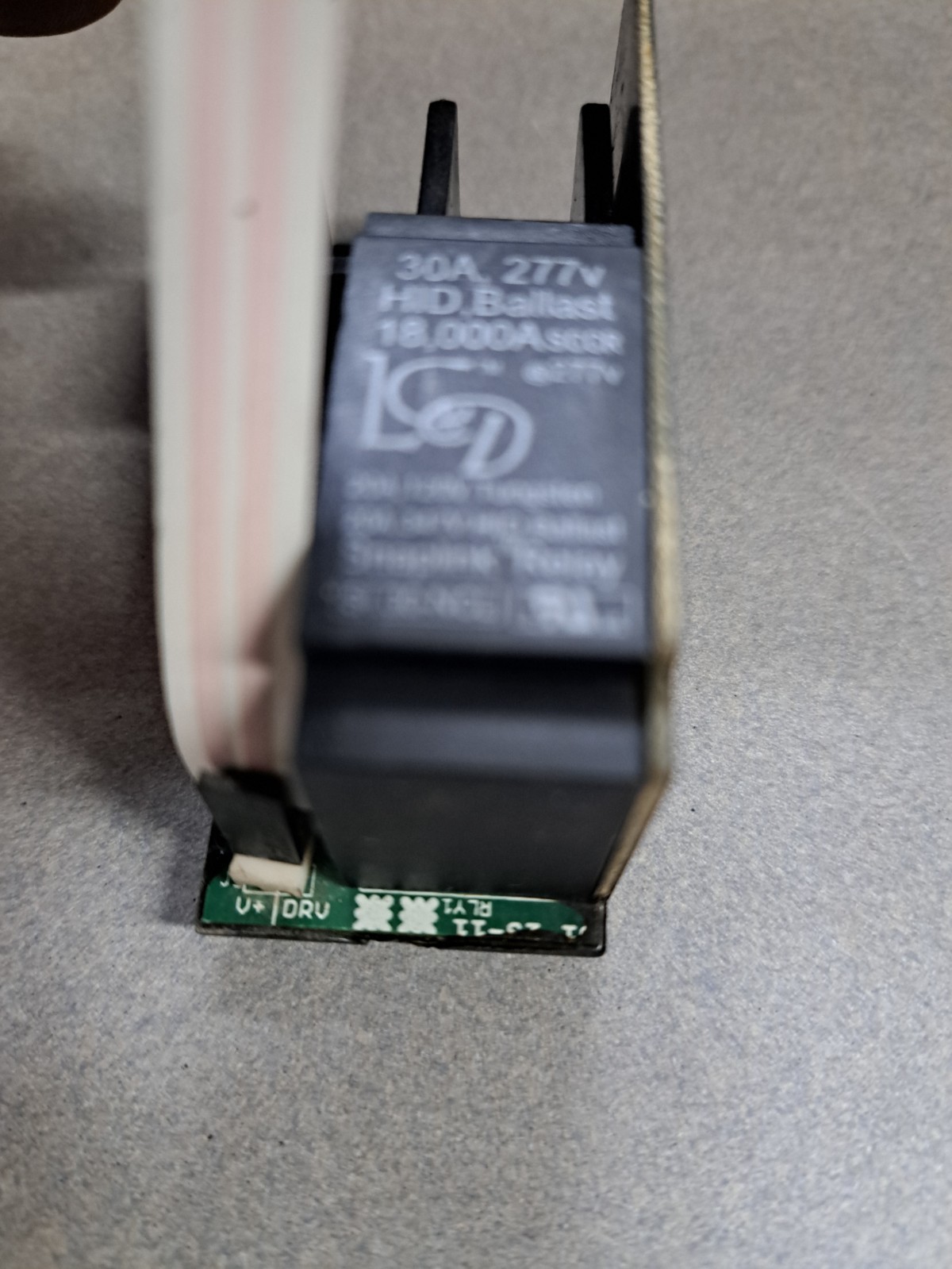 LCD, NCL RELAY HID BALLAST, 30AMP 277V, SNAPLINK RELAY, SL30-NCL.