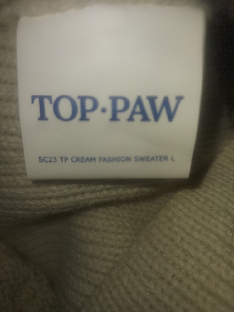Top -Paw Dog Knit Sweater