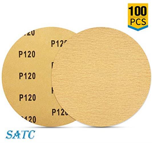 S SATC 100 PCS PSA Sanding Discs 6 Inch Adhesive Backed Assorted Styles