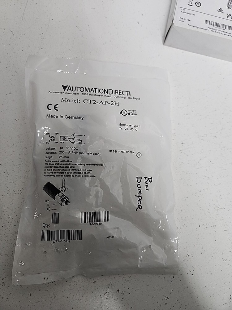 AUTOMATION DIRECT CT2-AP-2H / CT2AP2H **NOS**