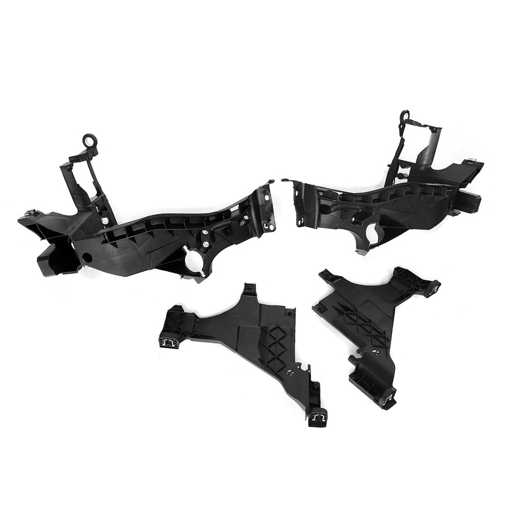 Headlight Headlamp Mount Support Plate Bracket Set For AUDI A5 S5 RS5 2013-2016