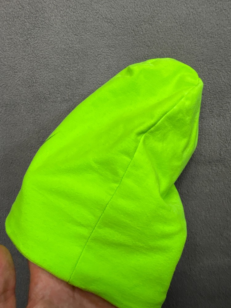 reusch signed ski hat beanie green