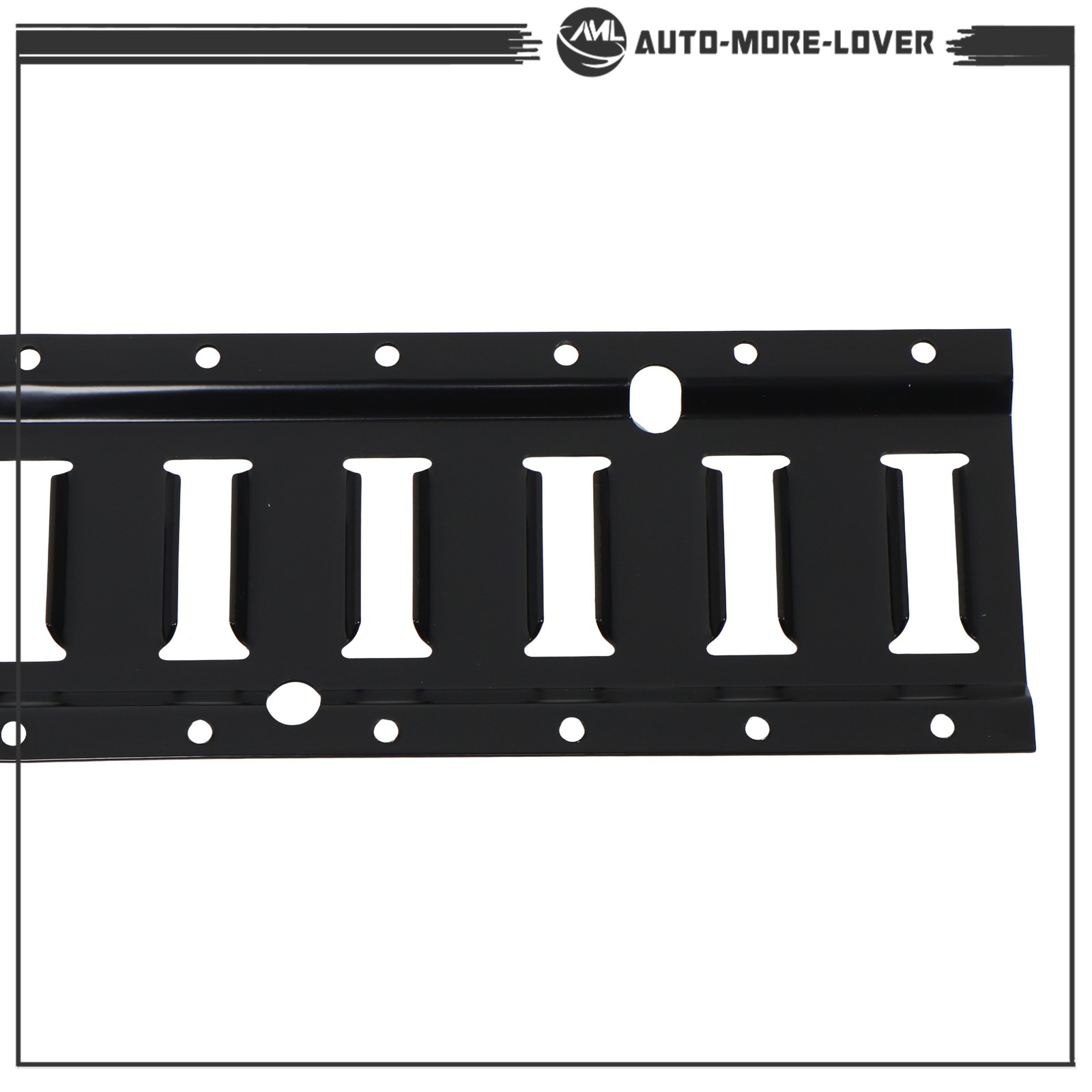 6 Feet Long E Track Tie-Down Rails BLK Finish 8 Pack For Cargo Management System