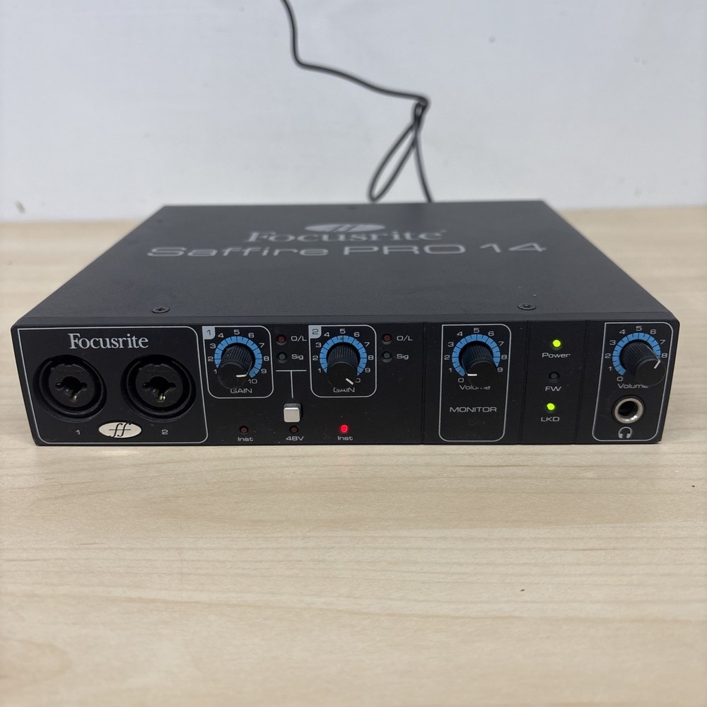 Focusrite Saffire Pro 14 FireWire Recording Audio Interface