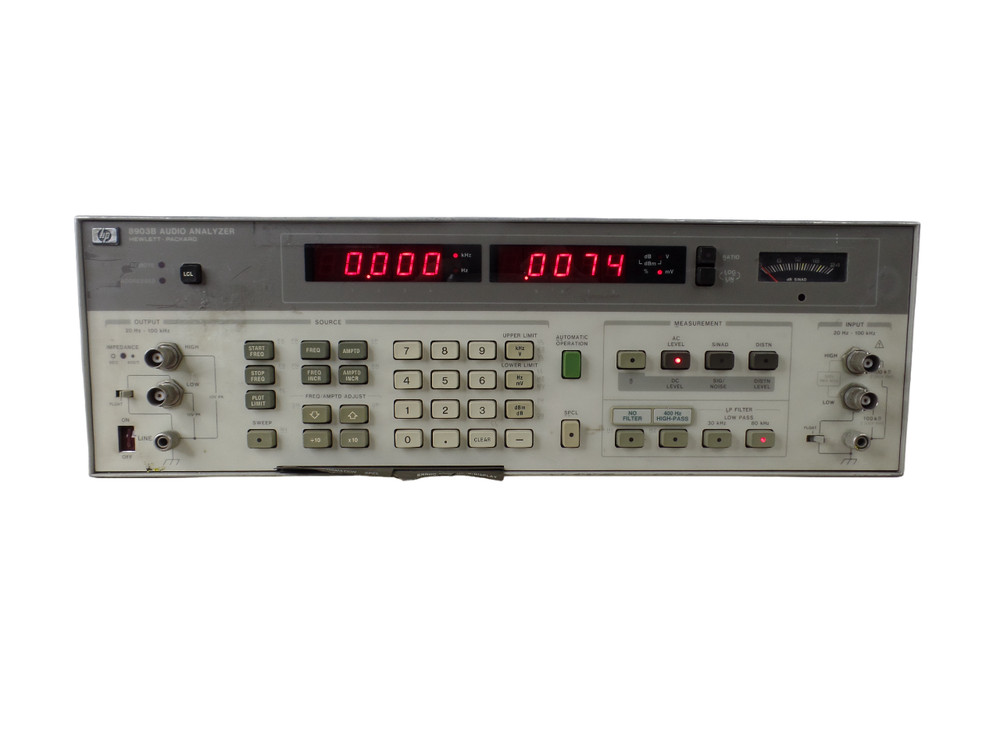 HP 8903B Audio Analyzer - Free Shipping