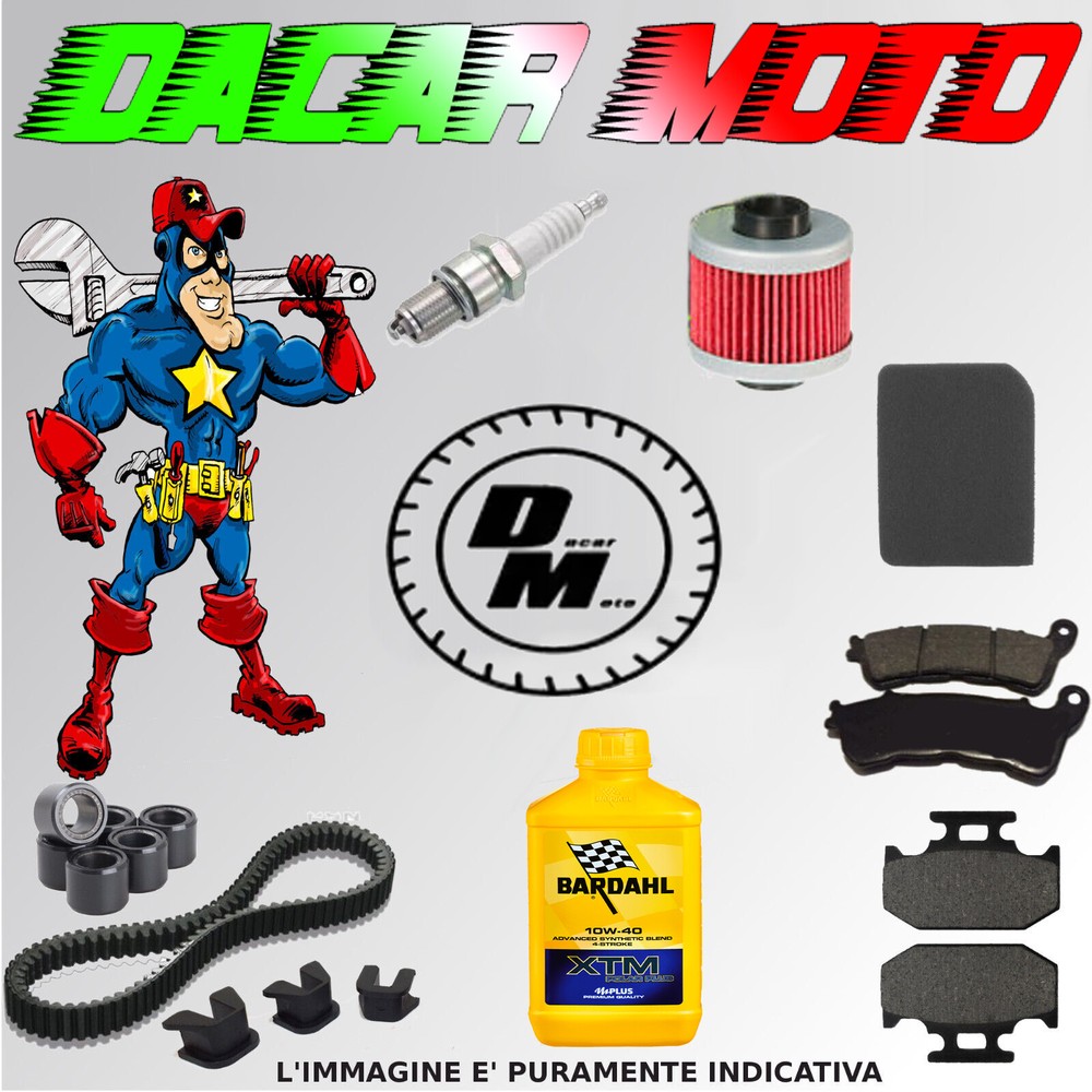CUTTING KIT Piaggio X9 125 Evolution 2003 2004 2005 2006 BELT - ROLLERS - OTHER