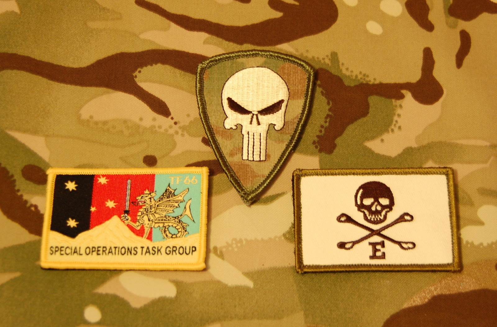SASR SOTG Australian Special Forces Replica Patch Combo Afghanistan Tarin Kowt