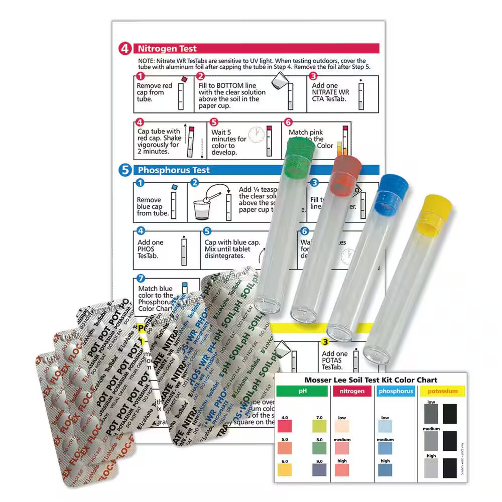Soil Master Soil Test Kit with 40 Tests