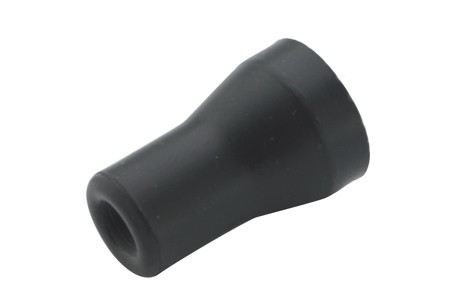 DCI Saliva Ejector Tip Push-on Autoclavable, Black, Pkg of 5