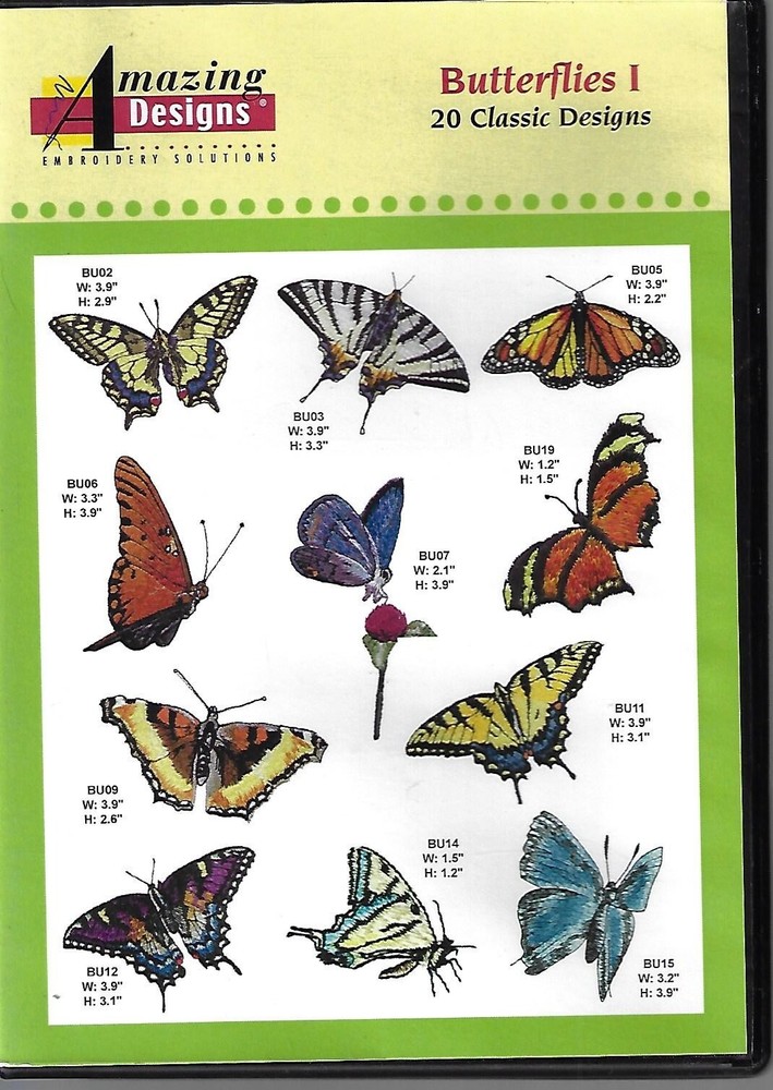 Amazing Designs - Butterflies I (CD-ROM)