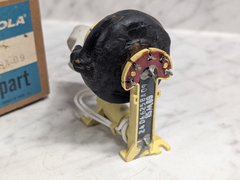 Vintage Motorola Flyback Transformer Voltage Output #24D66258A09 Replacement