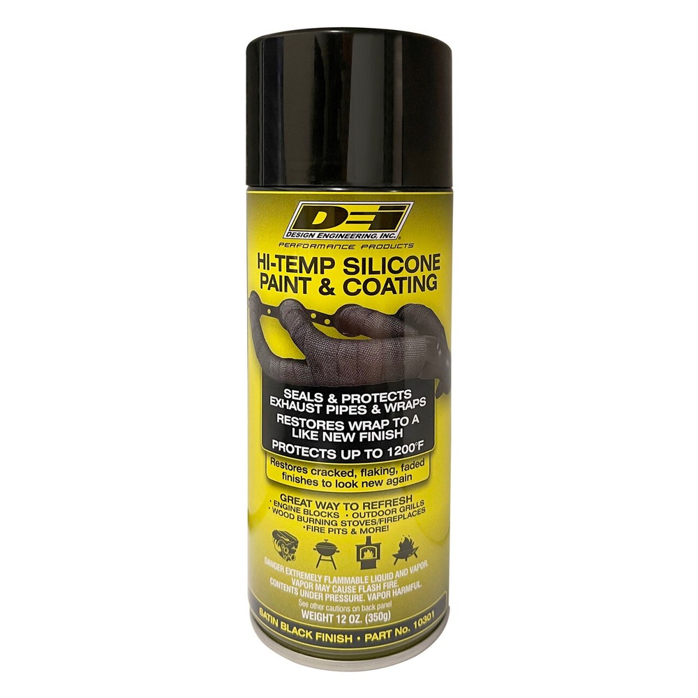 DEI - High-Temperature Silicone Coating Spray - Black - 10301
