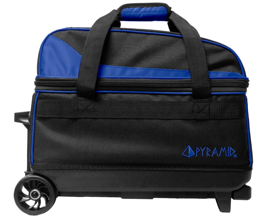 Prime Double Roller 2 Ball Bowling Bag , Large Separate Compartment for Bowling