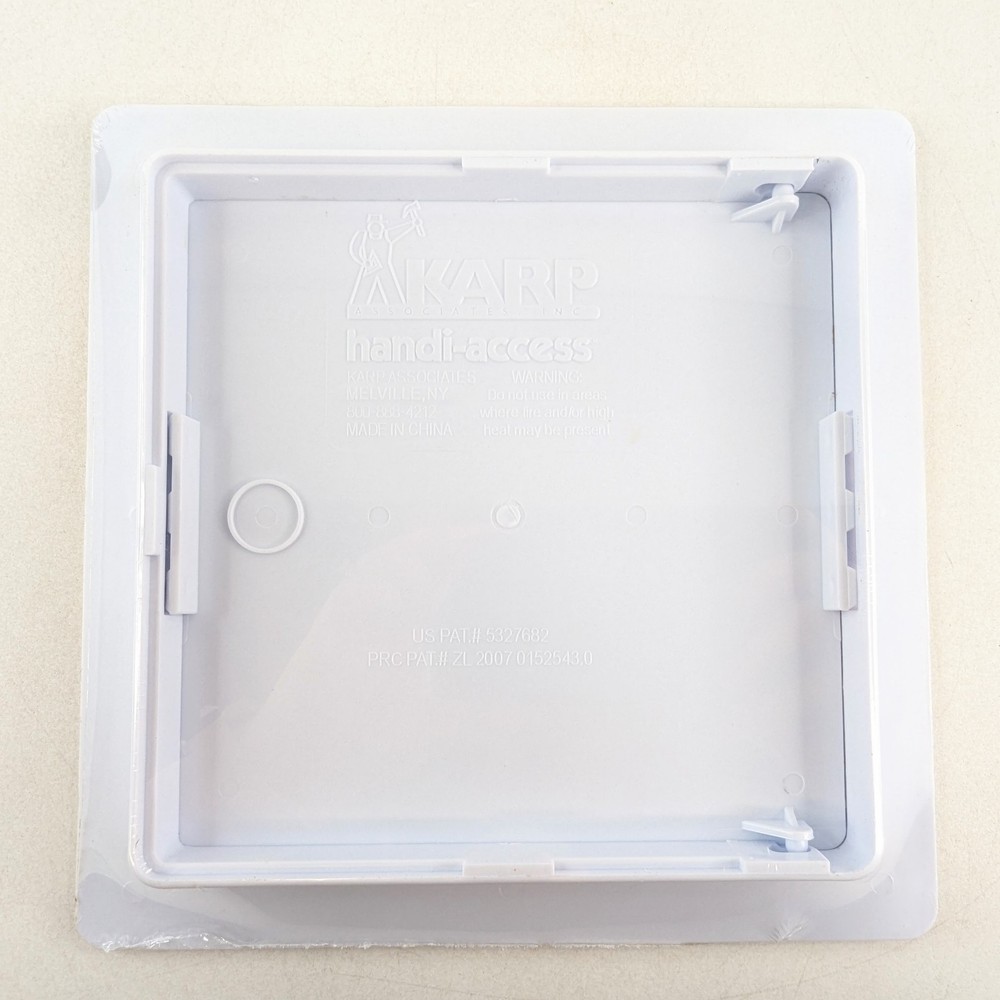 Karp Access Door Panel 8x8 Plastic Handi Panel HA88 Easy Install New