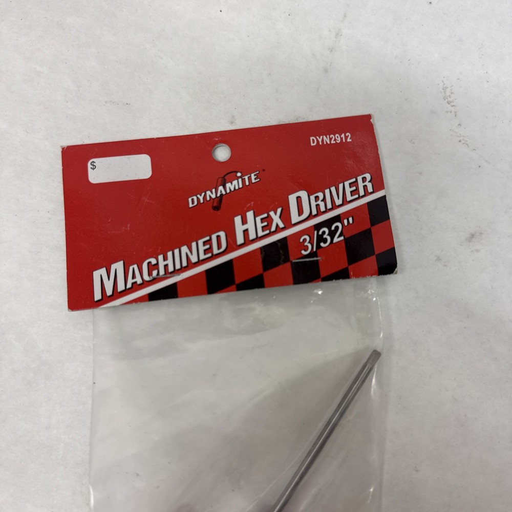 Dynamite Machined Hex Driver (Red) (3/32") [DYN2912]