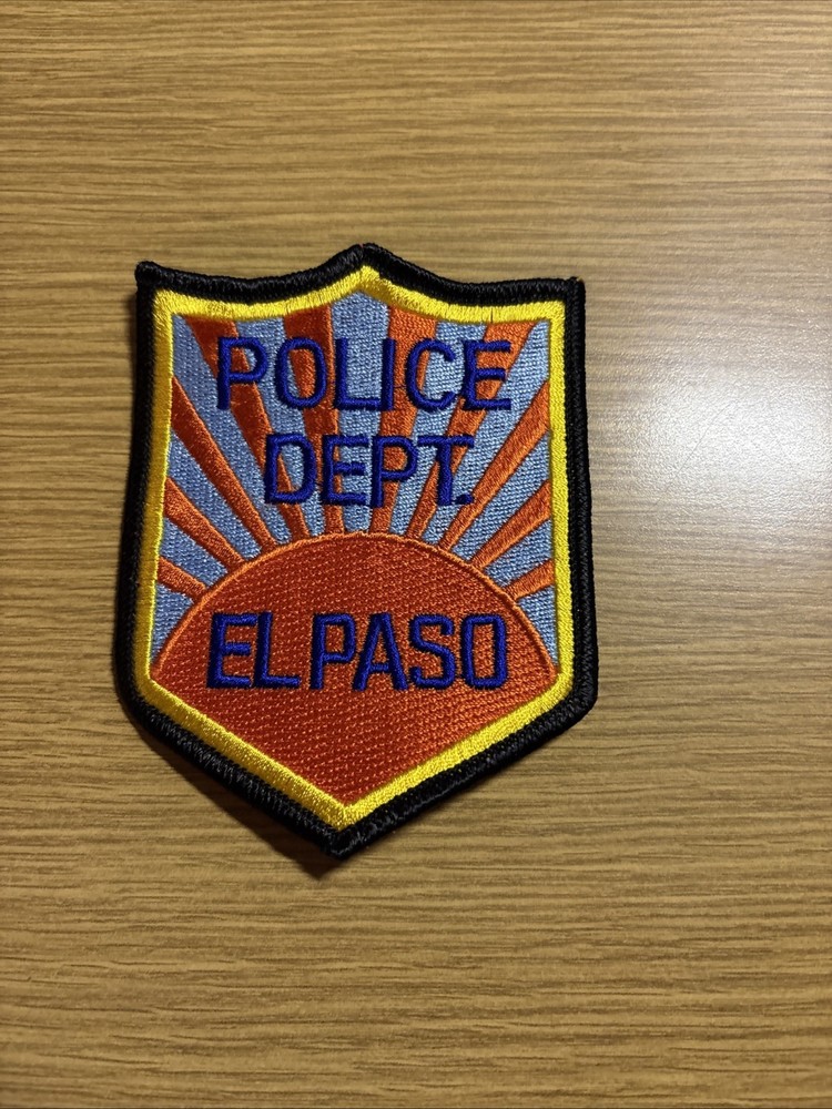El Paso Texas Police Patch