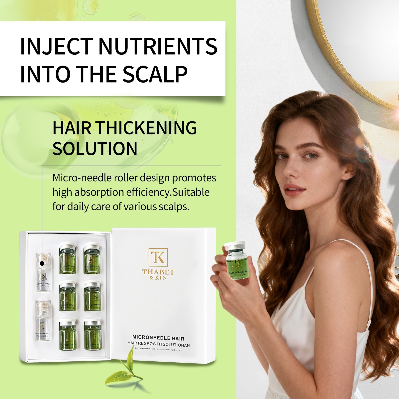 Infuse Hair Regrowth System, Advanced Hair Growth Treatment USA Brand FAST Ship
