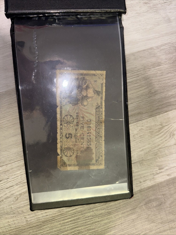 Military Payment Certificate 5 Cent Series 481