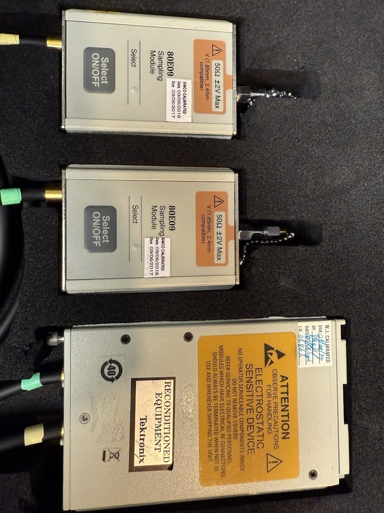 TEKTRONIX 80E09 ELECTRICAL DUAL CHANNEL SAMPLING MODULE