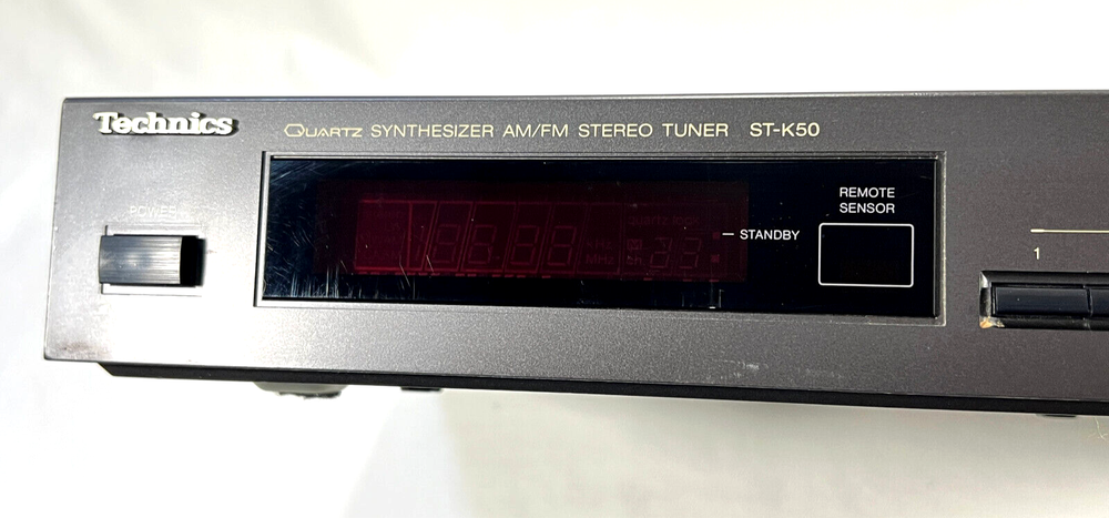 Technics ST-K50 Quartz Synthesizer AM-FM Stereo Tuner