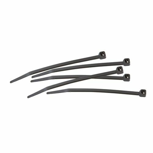 Crescent 100mm x 2.5mm Black Cable Ties - 100 Pack