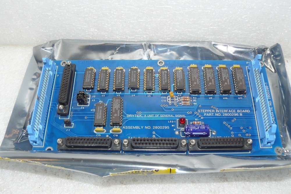 DRYTEK 2800296 B STEPPER INTERFACE BOARD