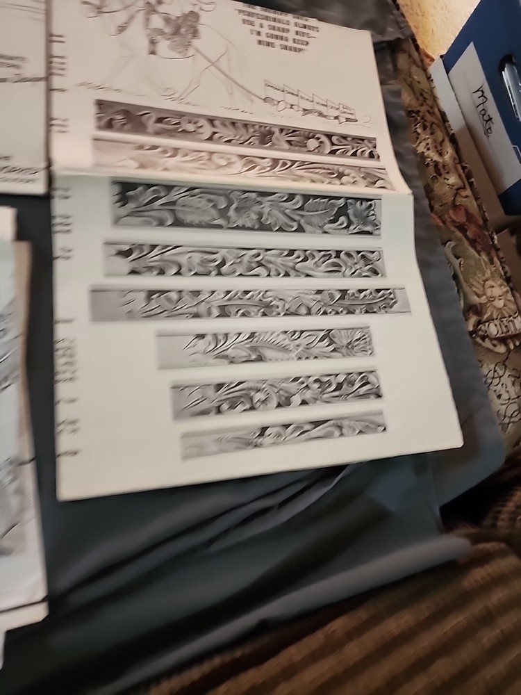Vintage CRAFTAID Plus Leather Patterns