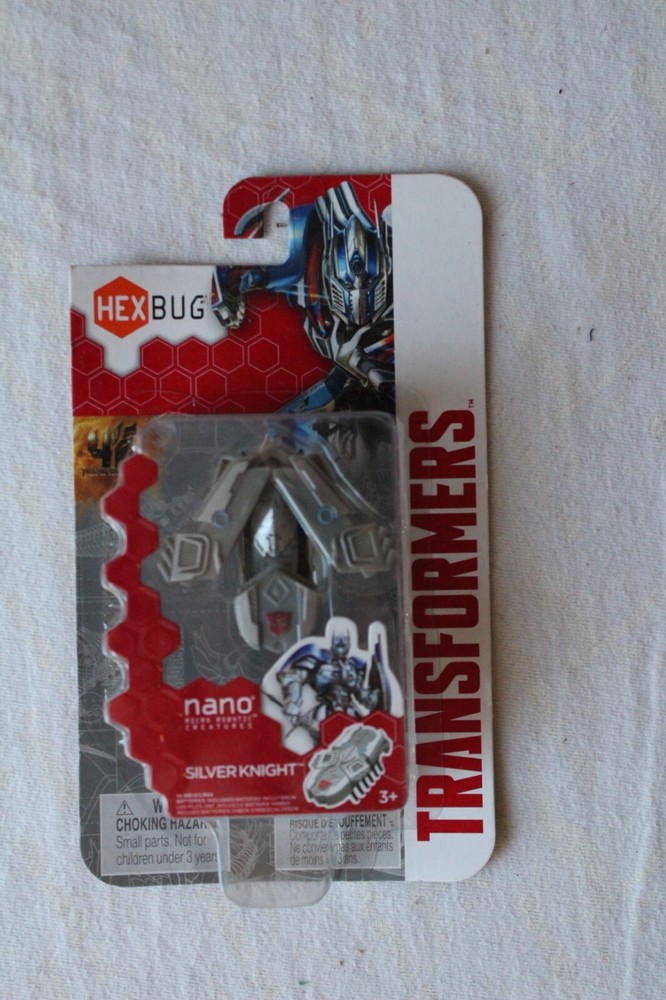 HexBug Nano Transformers SILVERKNIGHT MOC NEW 2014 Hasbro Micro Robotic Creature