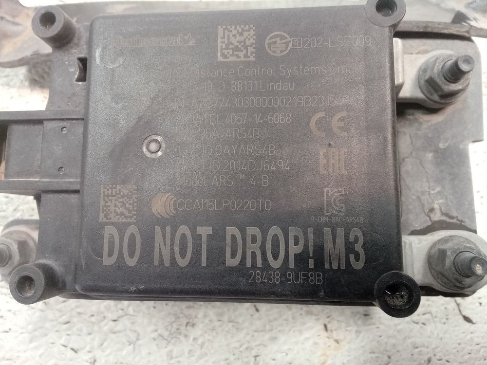 Camera/Projector Radar Unit Front Adaptive Cruise Fits 20 MAXIMA 346909