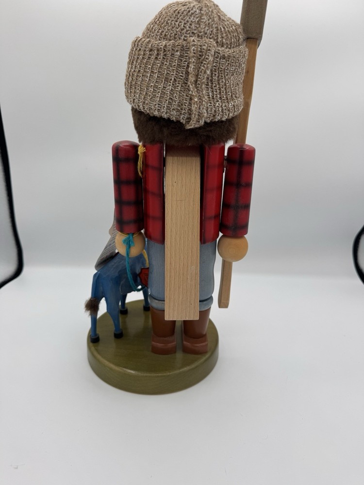 Steinbach 17inch #178/3000 Paul Bunyan Signed Nutcracker With Box