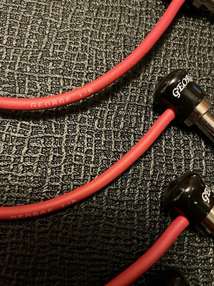 George L’s Patch Cables 6” Guitar Pedal Patch Cables 4 Pack