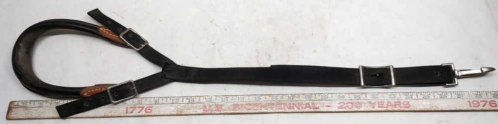 Adjustable Leather Crupper W/ Nylon Strap - 0702255