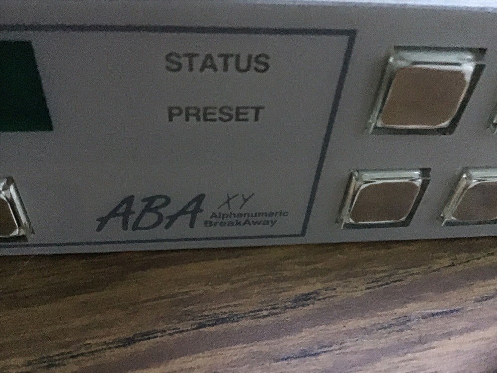 Leitch ABA XY Alphanumeric BreakAway