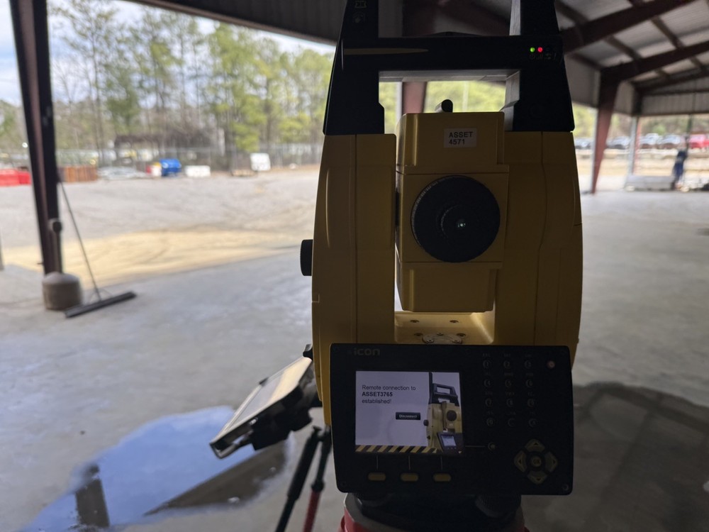 Leica icon 62 rts, large tablet, software, Prism & Pole, Case
