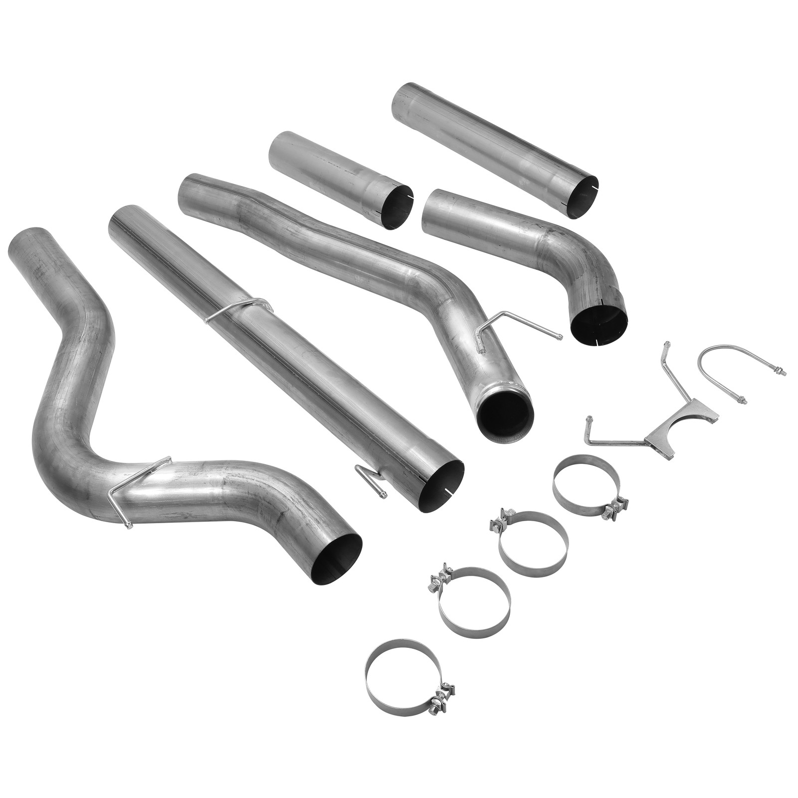 For 2013-18 Dodge Ram 6.7L 2500 3500 Stainless Steel 5" Tubro Back Exhaust Pipe