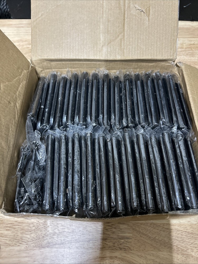 3.5” Hinge 5/8” Rad Matte Black 48pk