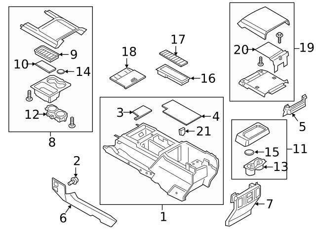 Genuine Ford Front Panel Mat HC3Z25045G34CA