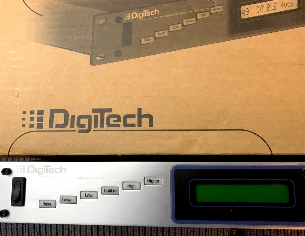 DigiTech Vocalist VR Harmonizer Vocal Harmony Processor OPEN BOX DEMO !