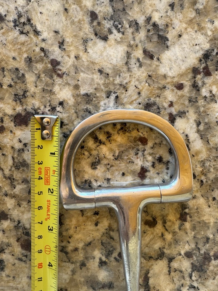 Stainless Steel D Ring Snaffle Bit