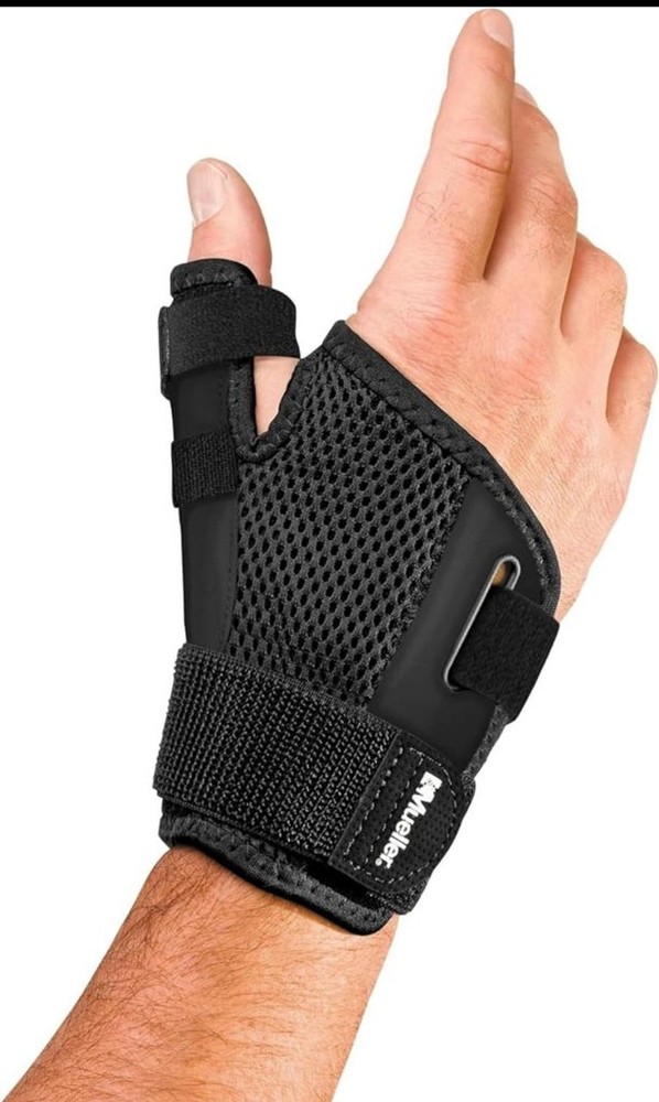 Men's Mueller Black Thumb Stabilizer One Size New