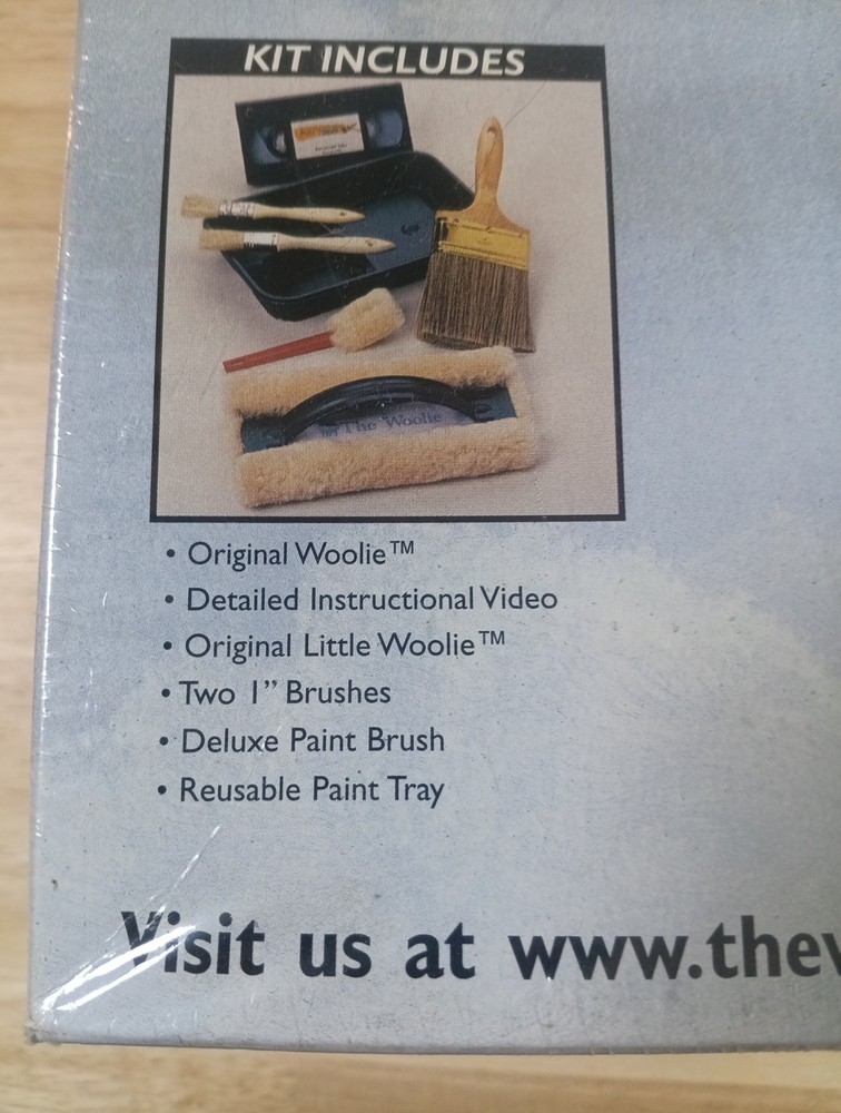 Woolie Cloud Kit Decorative Painting Wall Techniques New Sealed