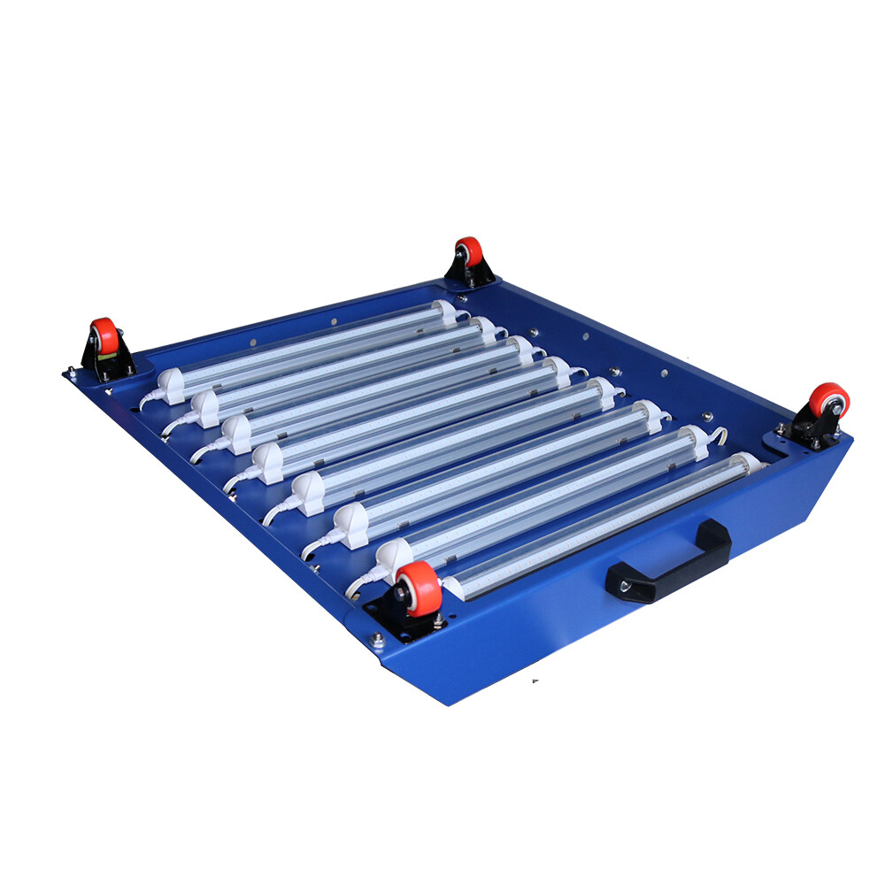 TECHTONGDA 110V Screen Printing Upper Push and Pull LED Movavle Exposure Unit