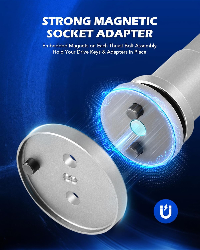 24Pc Brake Caliper Compression Tool Set with Storage Case