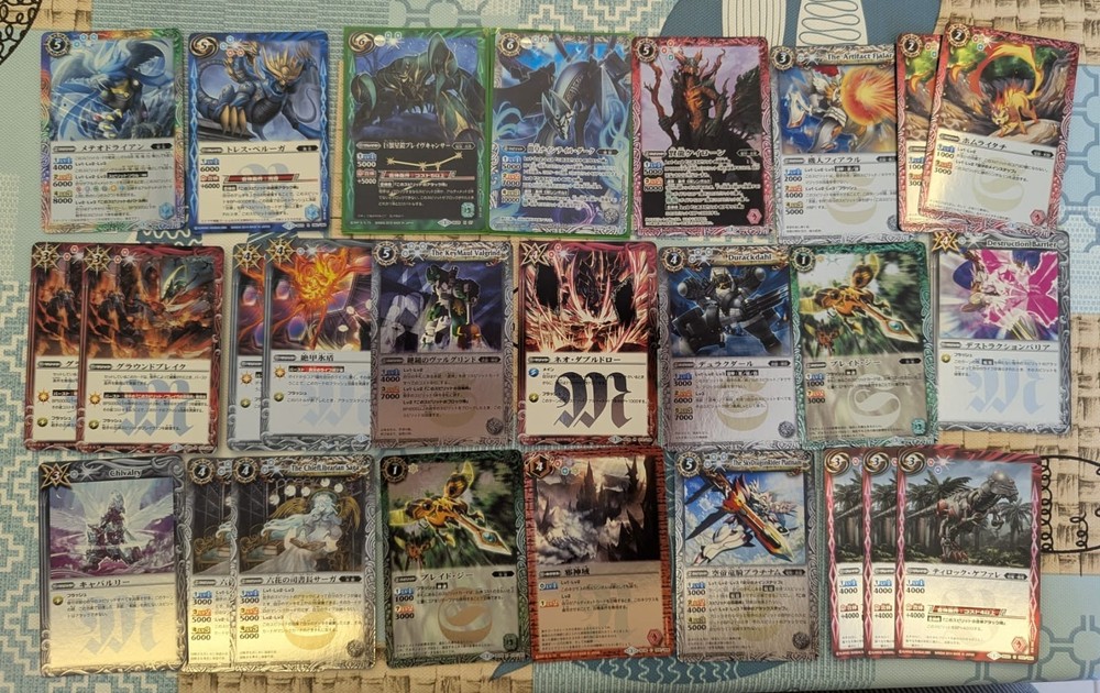 JP Battle Spirits Cards - Mixed Deck (As Pictured)