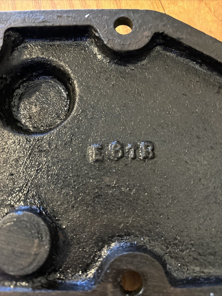 NAME SIDE PLATE for 1-1/2hp JOHN DEERE E Hit Miss Old Engine Part No E61R NICE !