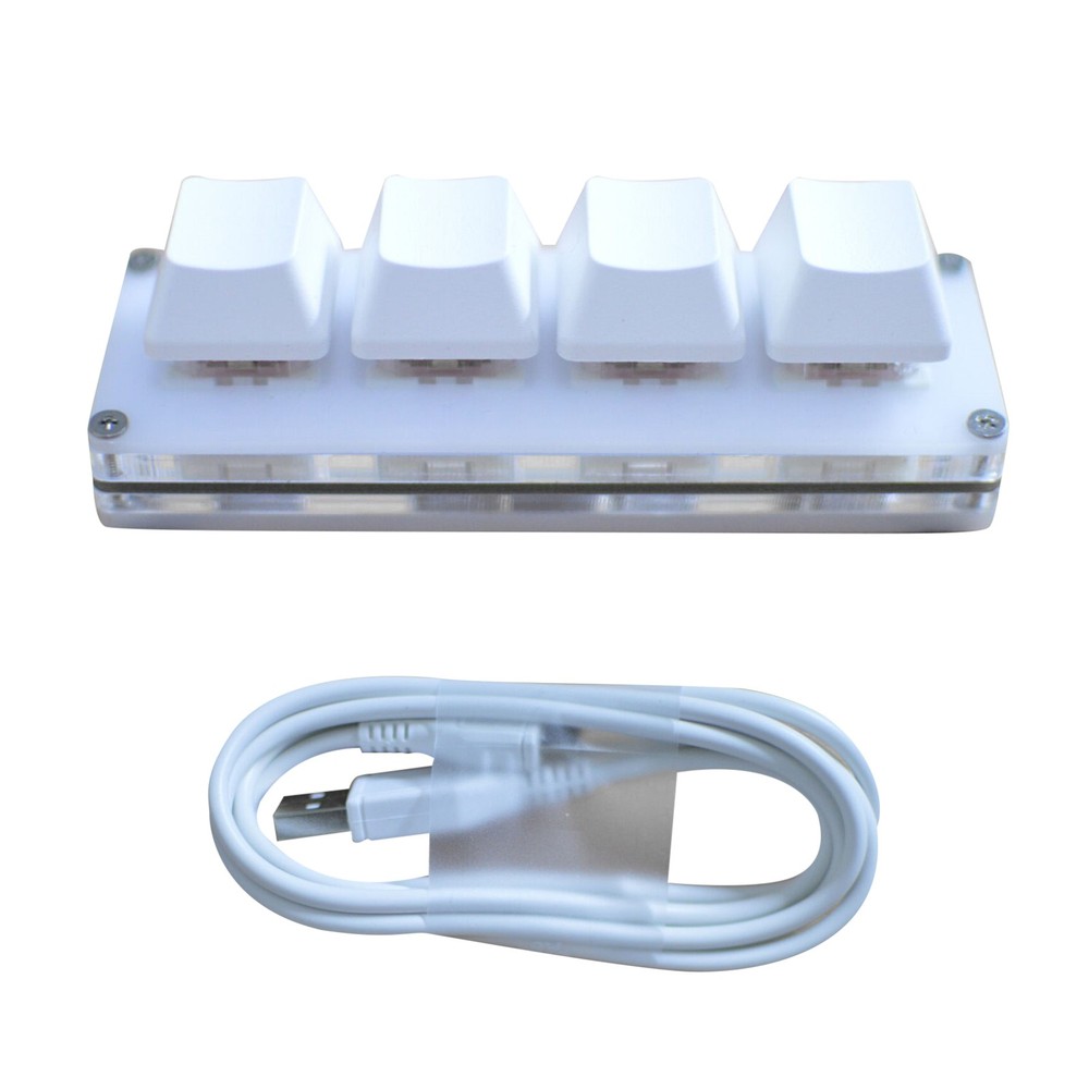 4-key Keypad Keyboard USB Mini Mechanical Keyboard DIY Custom Shortcut Macro e